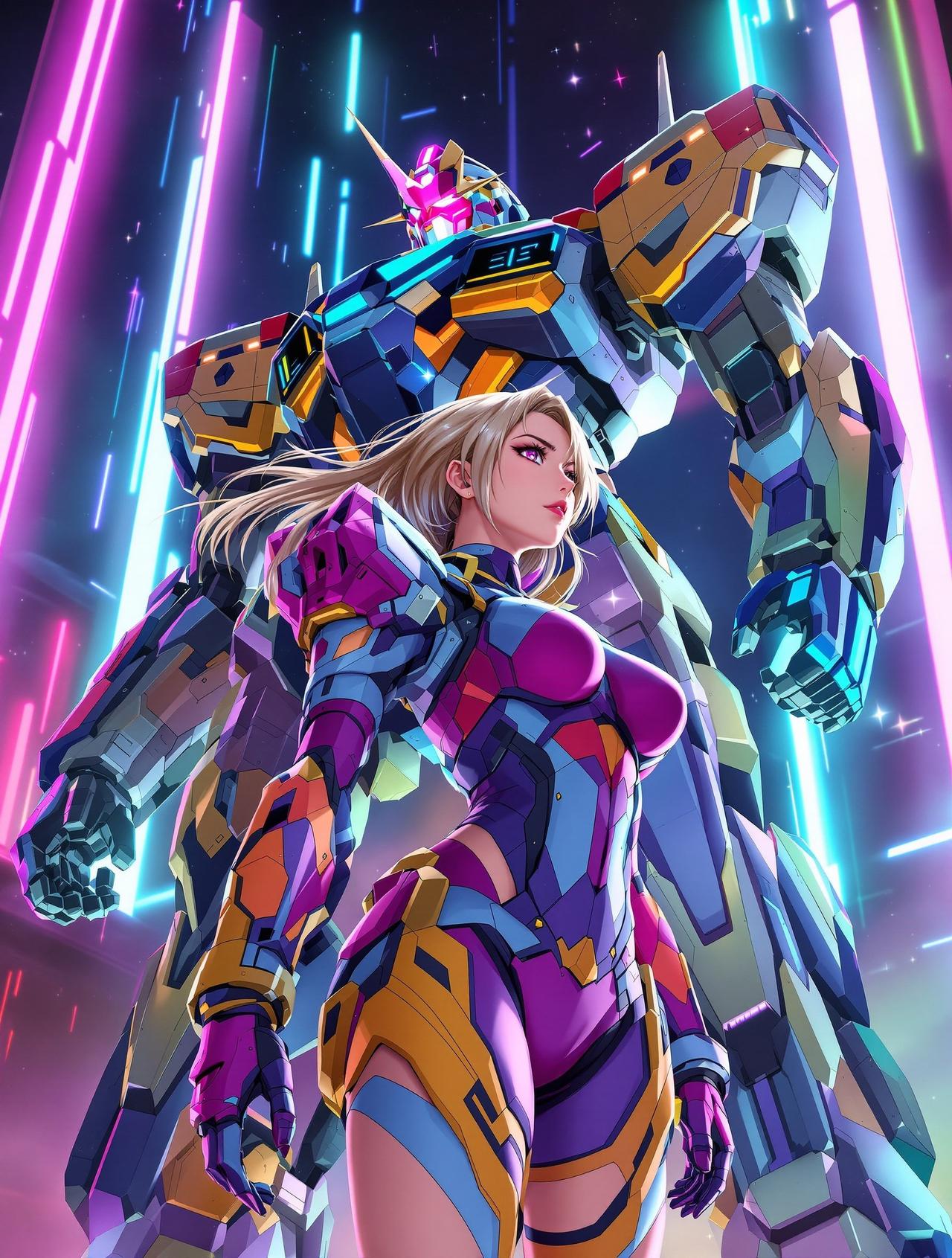 小说漫画当红热播 - 机甲少女战纪 小说漫画当红热播番剧《机甲少女战纪》封面